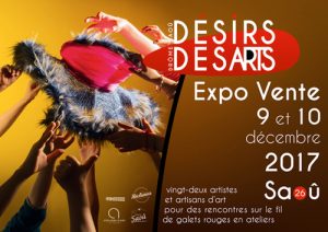 Affiche Désirs des Arts 2017